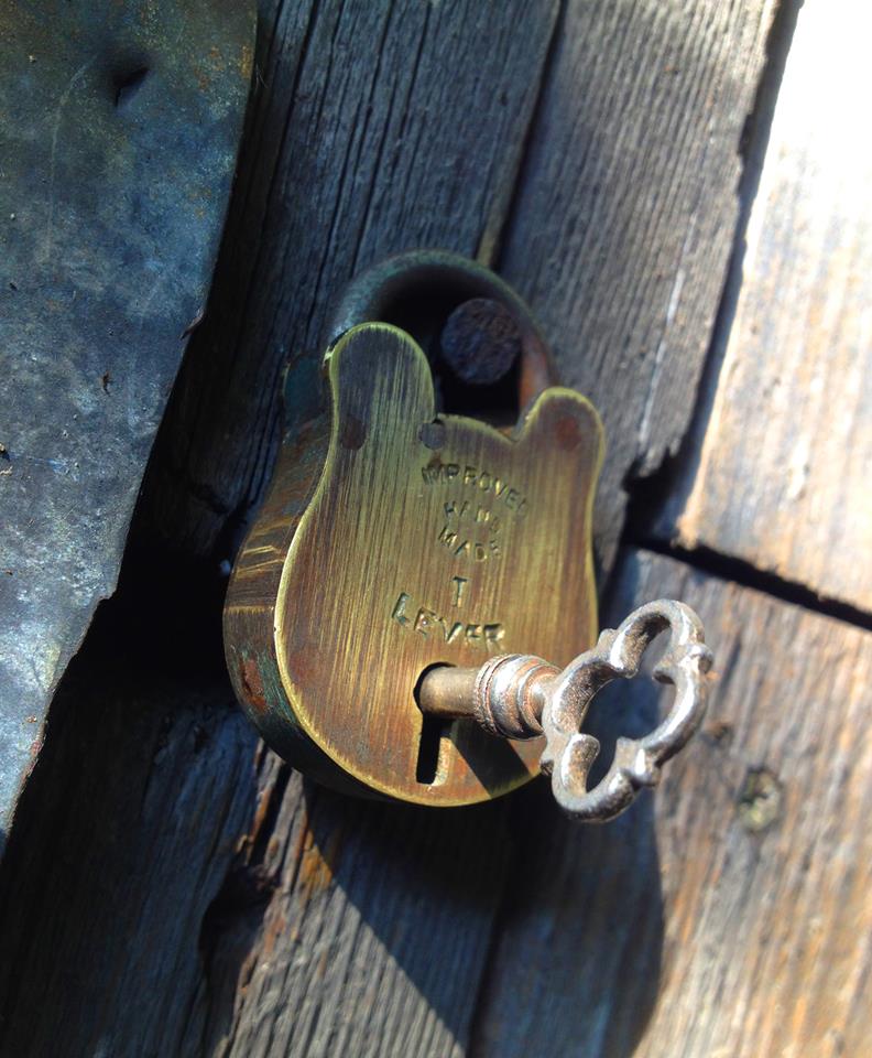 Vintage Padlock Giveaway