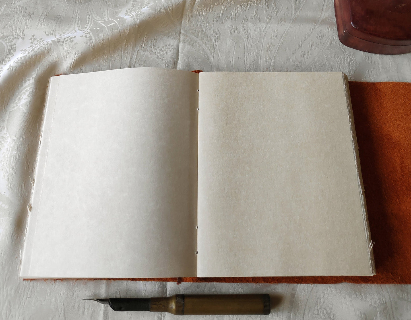 Prayer journal, cross leather journal, gratitude notebook with cross, vintage style cover, leather journal with cross, gratitude journal