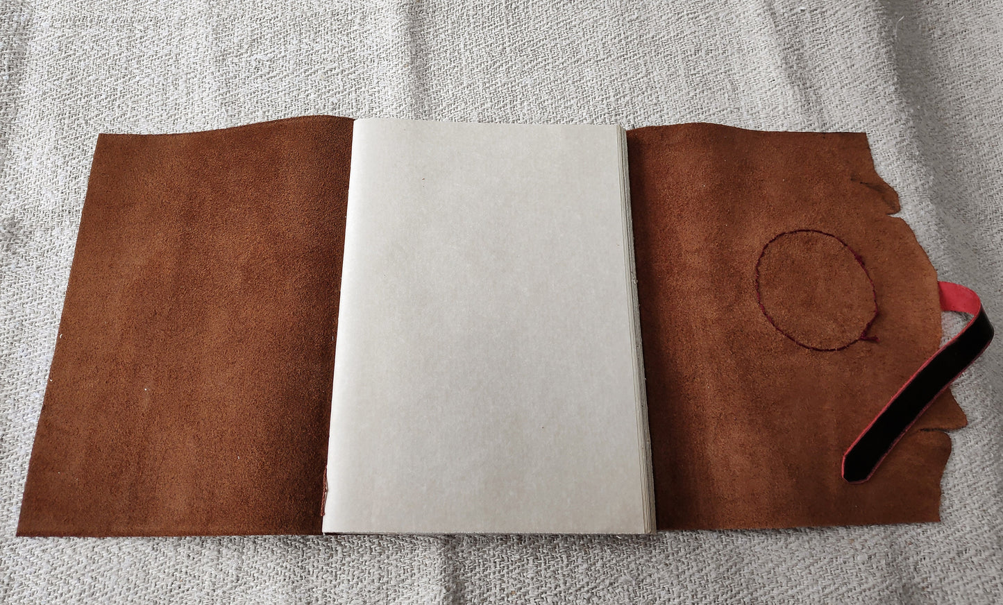 leather journal, brown journal with vintage style cover, rustic brown leather diary, large notebook, vintage style paper