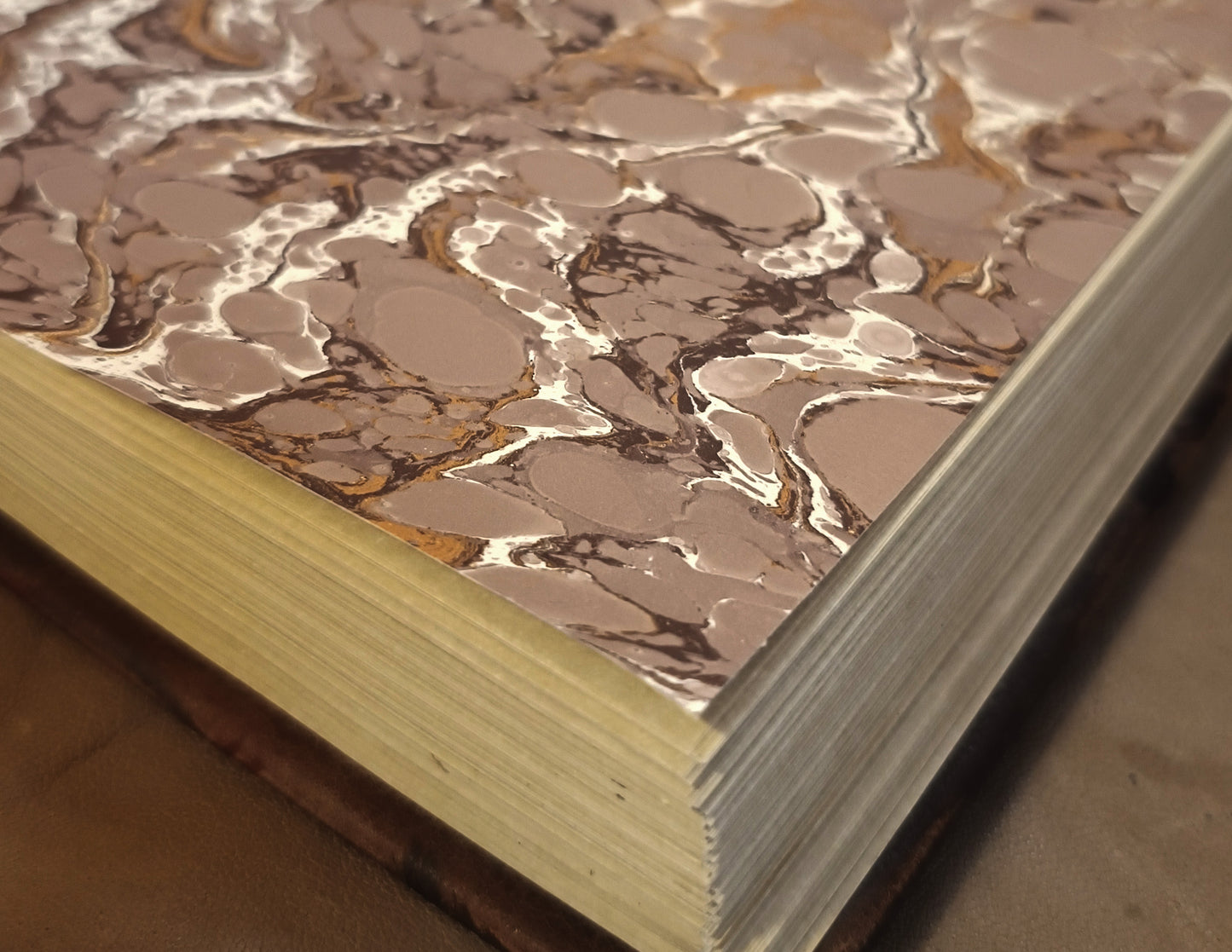 Large A4 art book, handmade leather bound journal, hardcover notebook, diary, gift for thinkers, poets, artists, writer, The Secret Artifact