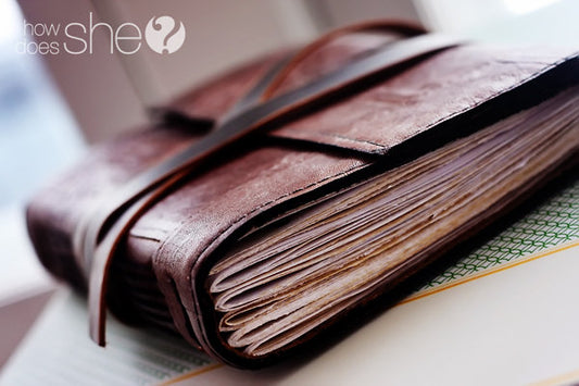 Old Vintage Paper Notebook