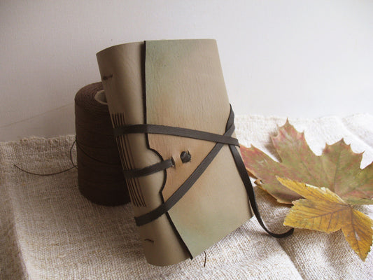 Antiqued Leather Journal