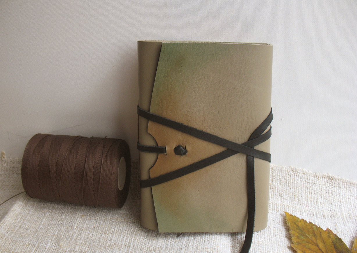 Antiqued Leather Journal