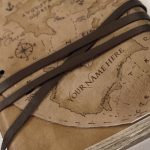 Map Leather Journal