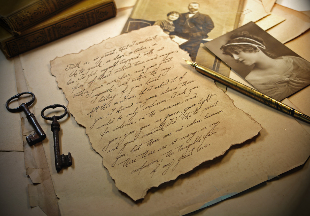 famous handwritten love letters